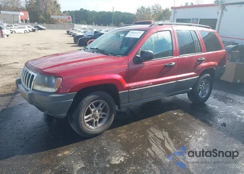 2002 Jeep Grand Cherokee Laredo z USA, uszkodzony, nr VIN 1J4GX48S52C316576